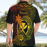 Hawaii Hawaiian Shirt Shaka Tattoo Mix Polynesian Plumeria Reggae Version LT14 - Polynesian Pride