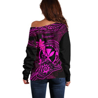 hawaii-off-shoulder-sweater-shaka-tattoo-mix-polynesian-plumeria-pink-version