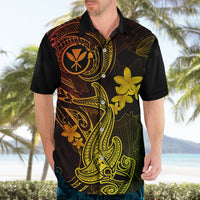 Hawaii Hawaiian Shirt Hammerhead Shark Tattoo Mix Polynesian Plumeria Reggae Version LT14 - Polynesian Pride
