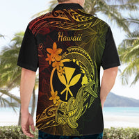 Hawaii Hawaiian Shirt Hammerhead Shark Tattoo Mix Polynesian Plumeria Reggae Version LT14 - Polynesian Pride