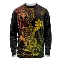 hawaii-long-sleeve-shirt-hammerhead-shark-tattoo-mix-polynesian-plumeria-reggae-version