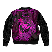 hawaii-sleeve-zip-bomber-jacket-hammerhead-shark-tattoo-mix-polynesian-plumeria-pink-version