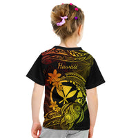 Hawaii Kid T Shirt Turtle Mix Polynesian Plumeria Reggae Version LT14 - Polynesian Pride