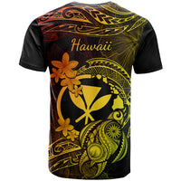 Hawaii T Shirt Turtle Mix Polynesian Plumeria Reggae Version LT14 - Polynesian Pride