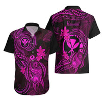 Hawaii Hawaiian Shirt Turtle Mix Polynesian Plumeria Pink Version LT14 - Polynesian Pride