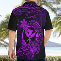 Hawaii Hawaiian Shirt Turtle Mix Polynesian Plumeria Purple Version LT14 - Polynesian Pride