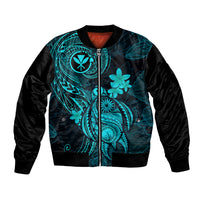 hawaii-bomber-jacket-turtle-mix-polynesian-plumeria-turquoise-version