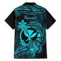 hawaii-family-matching-tank-maxi-dress-and-hawaiian-shirt-turtle-mix-polynesian-plumeria-turquoise-version