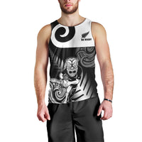 Custom New Zealand Silver Fern Rugby Men Tank Top Go Champions NZ All Black Maori Koru LT14 - Polynesian Pride