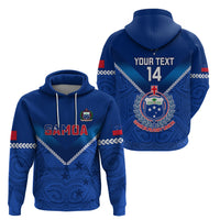 Custom Samoa Rugby Hoodie 2023 Go Manu Samoa LT14 - Polynesian Pride