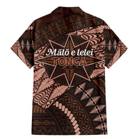 Malo e lelei Tonga Family Matching Mermaid Dress and Hawaiian Shirt Tongan Ngatu Pattern Vintage Vibes LT14 - Polynesian Pride