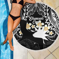 Ekamowir Omo Nauru Beach Blanket Naoero Twelve-pointed Star Polynesian Tattoo