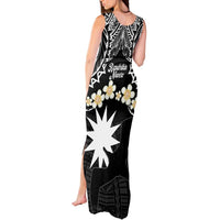 Ekamowir Omo Nauru Tank Maxi Dress Naoero Twelve-pointed Star Polynesian Tattoo