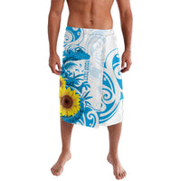 New Zealand Autism Awareness Month Lavalava Takiwatanga Maori Lizard With Sunflower