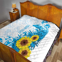 New Zealand Autism Awareness Month Quilt Takiwatanga Maori Lizard With Sunflower