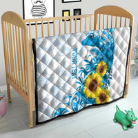 New Zealand Autism Awareness Month Quilt Takiwatanga Maori Lizard With Sunflower