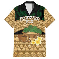 Bula Fiji Kava Bowl Hawaiian Shirt Fijian Tapa Cloth Vintage Vibe