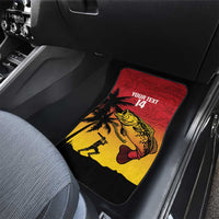 Custom Papua New Guinea Cricket Car Mats PNG Barramundis - Polynesian Pride