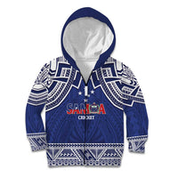 Custom Samoa Cricket Kid Hoodie Go Champions Samoan - Polynesian Pride