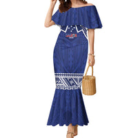 Custom Samoa Cricket Mermaid Dress Go Champions Samoan - Polynesian Pride