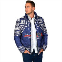 Custom Samoa Cricket Padded Jacket Go Champions Samoan LT14 - Polynesian Pride