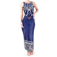 Custom Samoa Cricket Tank Maxi Dress Go Champions Samoan - Polynesian Pride