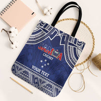 Custom Samoa Cricket Tote Bag Go Champions Samoan - Polynesian Pride