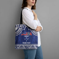 Custom Samoa Cricket Tote Bag Go Champions Samoan - Polynesian Pride