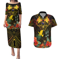 papua-new-guinea-manus-province-couples-matching-puletasi-dress-and-hawaiian-shirt-papua-niugini-coat-of-arms-with-flag-style