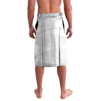 Custom New Caledonia Football Lavalava Allez Les Cagous White Version - Polynesian Pride