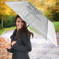 Custom New Caledonia Football Umbrella Allez Les Cagous White Version - Polynesian Pride