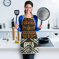 Bula Fiji Tapa Apron Fijian Masi Vintage Vibes - Polynesian Pride