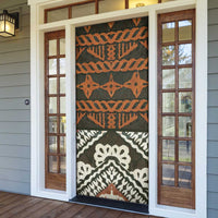Bula Fiji Tapa Door Cover Fijian Masi Vintage Vibes - Polynesian Pride