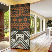 Bula Fiji Tapa Door Cover Fijian Masi Vintage Vibes - Polynesian Pride