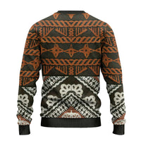 Bula Fiji Tapa Ugly Christmas Sweater Fijian Masi Vintage Vibes - Polynesian Pride