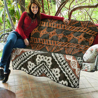 Bula Fiji Tapa Quilt Fijian Masi Vintage Vibes - Polynesian Pride