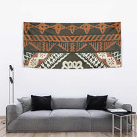 Bula Fiji Tapa Tapestry Fijian Masi Vintage Vibes - Polynesian Pride