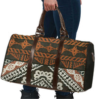 Bula Fiji Tapa Travel Bag Fijian Masi Vintage Vibes - Polynesian Pride