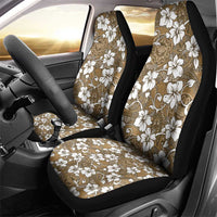 Kuvui Bula Fiji Car Seat Cover Fijian Tapa Seamless Hibiscus - Polynesian Pride