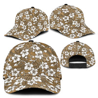 Kuvui Bula Fiji Classic Cap Fijian Tapa Seamless Hibiscus LT14 - Polynesian Pride