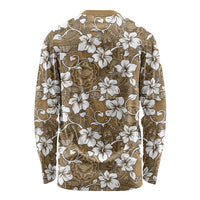 Kuvui Bula Fiji Long Sleeve Shirt Fijian Tapa Seamless Hibiscus - Polynesian Pride