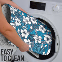 Karakarawa Bula Fiji Bathroom Set Fijian Tapa Seamless Hibiscus - Polynesian Pride