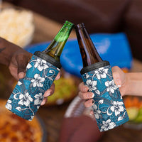 Karakarawa Bula Fiji 4 in 1 Can Cooler Tumbler Fijian Tapa Seamless Hibiscus - Polynesian Pride