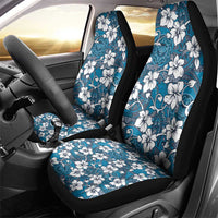 Karakarawa Bula Fiji Car Seat Cover Fijian Tapa Seamless Hibiscus - Polynesian Pride