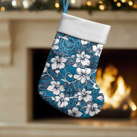 Karakarawa Bula Fiji Christmas Stocking Fijian Tapa Seamless Hibiscus - Polynesian Pride