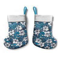 Karakarawa Bula Fiji Christmas Stocking Fijian Tapa Seamless Hibiscus - Polynesian Pride
