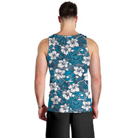 Karakarawa Bula Fiji Men Tank Top Fijian Tapa Seamless Hibiscus - Polynesian Pride