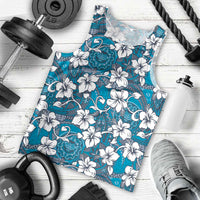 Karakarawa Bula Fiji Men Tank Top Fijian Tapa Seamless Hibiscus - Polynesian Pride