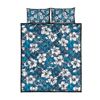 Karakarawa Bula Fiji Quilt Bed Set Fijian Tapa Seamless Hibiscus - Polynesian Pride