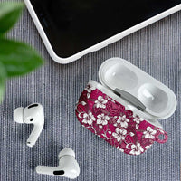 Piqi Bula Fiji AirPods Case Fijian Tapa Seamless Hibiscus - Polynesian Pride